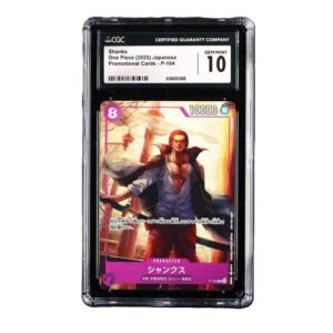 CGC 10 GEM MINT One Piece Shanks P-104 P [JAPANESE]