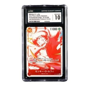 CGC 10 GEM MINT One Piece 3rd Anniversary Monkey D. Luffy ST10-006 SR [JAPANESE]